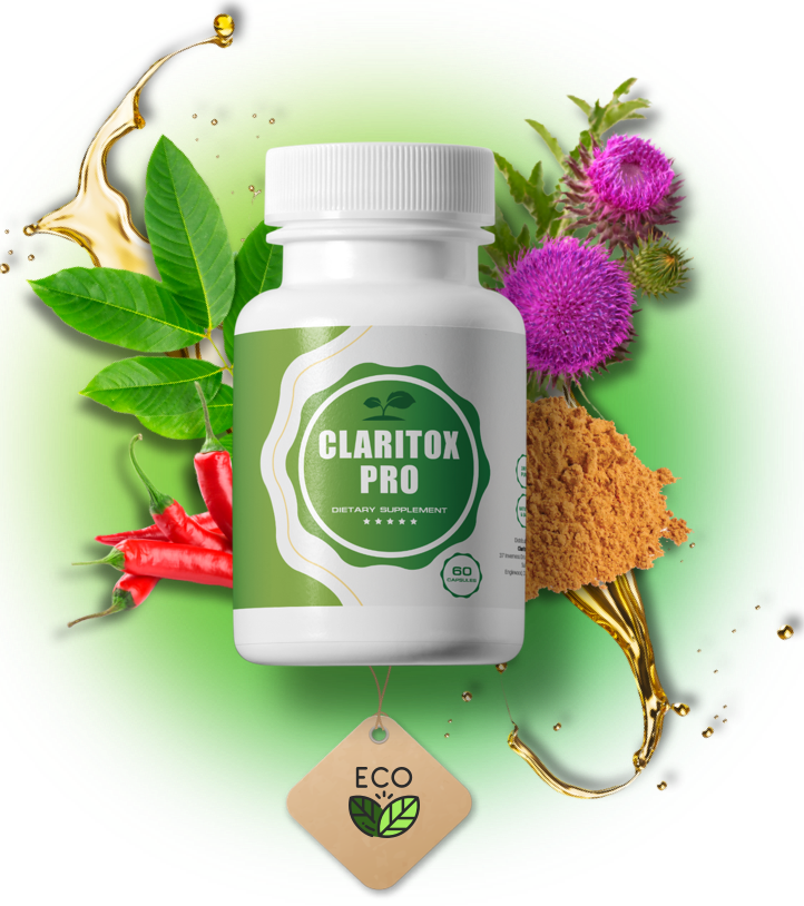 Claritox Pro natural balance support supplement made in the USA